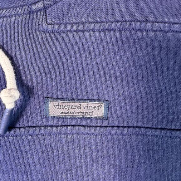 Vineyard Vines Sweatshirt Adult XS Blue Pullover High Cowl Neck Logo Womens - Picture 2 of 7